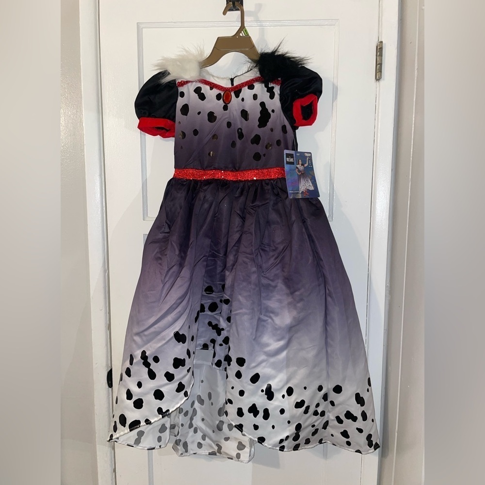 Creuella De Vil Play Costume size M 8/10 - Picture 1 of 5